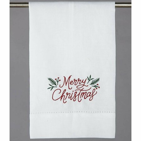 TARIFA 14 x 22 in. Merry Christmas GT 1 Design Kitchen Towel, 6PK TA3678907